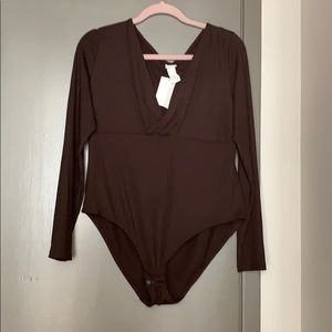 H&M Brown Bodysuit